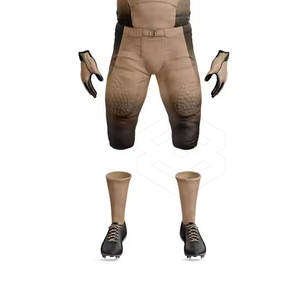 Uniforme de Fútbol Americano - 100% Poliéster Transpirable y de Secado Rápido, Manga Corta, Incluye Balón, Casco, Protectores, Guantes, Personalizable - Product Image 6