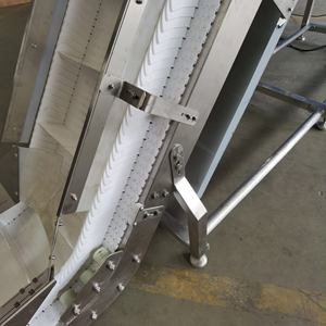 Pu Riem Hellende Transportband Voor Voedsel/Drank Planten-Duurzaam 304 <span class=keywords><strong>Ss</strong></span> Ontwerp Met Hoge Efficiëntie Transport - Product Image 3