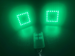 Greenshuo tùy chỉnh 3 inch RGB làm việc ánh sáng 4x4 <span class=keywords><strong>LED</strong></span> Pod xe tải 4WD offroad Spotlight Xe <span class=keywords><strong>LED</strong></span> làm việc ánh sáng <span class=keywords><strong>12V</strong></span> Strobe ánh sáng - Product Image 4