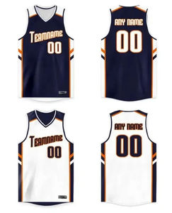 Camiseta de baloncesto de poliéster personalizada para hombre, ropa deportiva de ajuste Regular con costuras de alta calidad, logotipo personalizable, novedad - Product Image 3