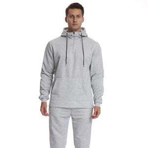 Men's Casual Sportswear Sets Solid Color Hoodie and <b>Pants</b> Eco-Friendly Pullover+<b>Pants</b> Suit for Women - Product Image 1