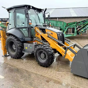 Retroexcavadora 770EX usada de alta calidad, cargadora de ruedas multifuncional con componentes de núcleo de motor, precio barato a la venta - Product Image 1