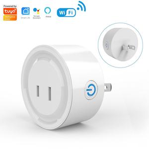 ปลั๊กพลาสติก ABS Wi-Fi พร้อมช่องเสียบ2ขาสำหรับอุตสาหกรรมญี่ปุ่นบ้านอัจฉริยะปลั๊กอัจฉริยะ Tuya <span class=keywords><strong>JP</strong></span> 10A Google Home <span class=keywords><strong>Alexa</strong></span> - Product Image 6