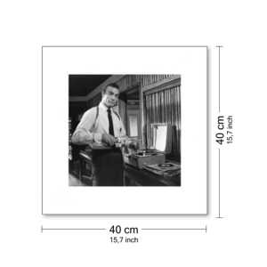 Impression d'art Sean Connery James Bond : Scène Vodka Martini - Product Image 2