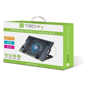 Icool Laptop <b>Cooling</b> <b>Pad</b> Up To 17.3 Inches Universal USB Powered With Adjustable Stand - Product Image 2
