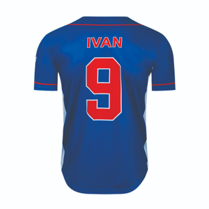 Jersey de béisbol de Hip Hop de moda para hombre, ropa de calle, estilo holgado, manga corta, diseño fresco, botón frontal completo hacia arriba - Product Image 2