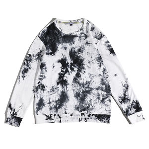 <b>Men's</b> <b>Red</b> 100% Cotton <b>Tie</b> Dye Hoodie Sweatshirt Custom Logo Best Quality Embroidered Knitted Jersey New Style - Product Image 5