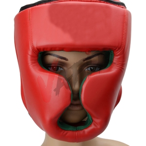 Black Color PU Leather High Quality <b>Head</b> Guards For Sale Boxing Professional <b>Training</b> Headgear For Safety Wear Custom Boxing - Product Image 1