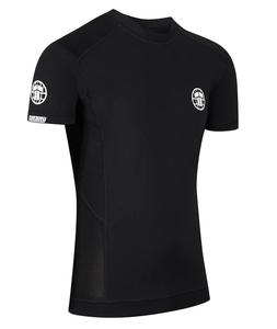 Rash Guard à impression numérique à séchage rapide pour adultes hommes demi-manche Rush Guard Stretch Fitness - Product Image 3