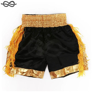 Short de boxe uni pour hommes et femmes Vêtements d'entraînement d'arts martiaux en satin Compétitions de cage de combat et confort de kickboxing - Product Image 5