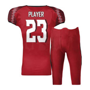 ชุดยูนิฟอร์มอเมริกันฟุตบอลชุดอเมริกันสำหรับผู้ชายชุดกีฬาขายดี - Product Image 2