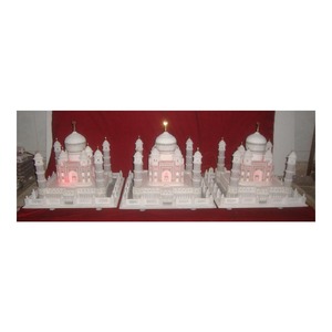 Marbre blanc pur Makrana Inde Célèbre Taj Mahal Pour la décoration de la maison Et les cadeaux de mariage Et l'utilisation domestique - Product Image 1