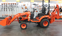 Chargeuse-pelleteuse Kubota BX23S haute capacité 2025 avec chargeur frontal, transmission hydrostatique, 4x4, 700 kg, à vendre
