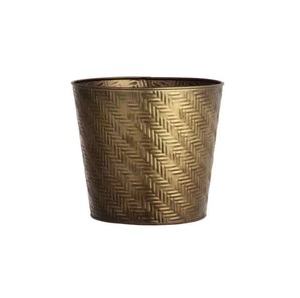 Decorative Gold <b>Flower</b> <b>Baskets</b> And Planters Metal Planter <b>For</b> Home And Garden Decor customized Sizes Floor <b>Flower</b> Planter - Product Image 1
