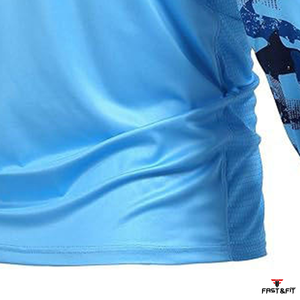 Sublimación manga secado rápido transpirable impermeable manga larga personalizado último diseño UPF 50 100% poliéster pesca camisas - Product Image 5