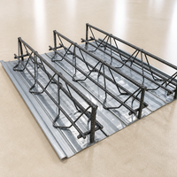 Tôles de plancher en acier galvanisé composite pour charpente TD6 90 pour la construction de dalles structurelles