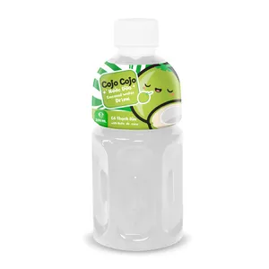 320ml d'eau de noix de coco Cojo Cojo avec Nata De Coco faible teneur en sucre fabriqué au Vietnam marque privée OEM/ODM, échantillon gratuit - Product Image 1