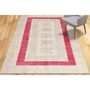 Tapis imprimé : Décoration de ferme turque unique, antidérapant, doux, style antique, tapis de luxe en velours - Product Image 1