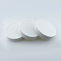Grand bocal en verre bouchons à vis 47/400 matière crème thé bouchon large bouche couvercles en plastique PP couvercles de bocal