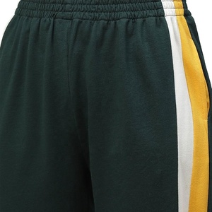 Ensemble de vêtements de détente personnalisé deux pièces survêtements pour femmes tenues de haute qualité à manches longues haut court à capuche et pantalon à jambes larges - Product Image 5