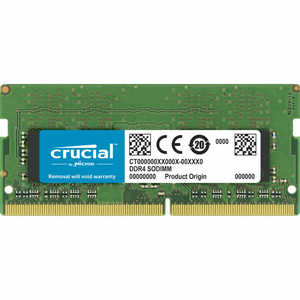 Crucial CT32G4SFD832A Memoria RAM DDR4 de 32 GB y 3200 MHz CL22 con Función ECC, Capacidad de Memoria de 16 GB, Frecuencia de 2133 MHz, Modelo DDR4 de 4 GB - Product Image 1