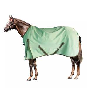 Couverture de selle de cheval en néoprène 1600D personnalisée couverture de cou extérieure d'hiver avec remplissage en coton Option du fabricant - Product Image 1
