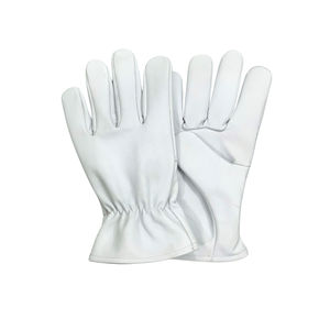 Guante de conductor de piel de oveja con diseño de pulgar de ala respetuoso con el medio ambiente transpirable ligero duradero flexible para uso informal al aire libre - Product Image 1