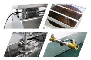 เครื่องทำช็อกโกแลตและจ่ายช็อกโกแลตอัตโนมัติ ยี่ห้อ NP เครื่องจ่ายช็อกโกแลตอัตโนมัติ เครื่องเทมเพอริ่งช็อกโกแลตอุตสาหกรรม - Product Image 5