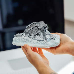 Star Wars 3D Perpetual Paper <b>Calendar</b> May the Force Be with You for Office Use-Table or Wall - Product Image 4