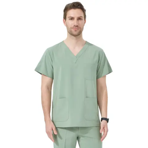 Traje médico de alta calidad Uniforme de trabajo médico y de enfermera Conjuntos de uniformes de hospital Uniforme de salón de belleza de Pakistán - Product Image 2