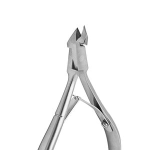 Coupe-cuticules en acier inoxydable à double ressort pour doigts et orteils, avec conception à joint articulé et emballage personnalisé - Product Image 4
