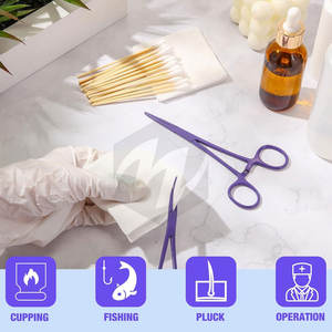 Pince hémostatique professionnelle 14/16/18cm porte-aiguille en acier inoxydable pince à moustiques Instruments chirurgicaux dentaires - Product Image 6