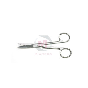 กรรไกรผ่าตัดสแตนเลสคมออกแบบด้วยมือโค้งสำหรับใช้ในการผ่าตัด - Product Image 2