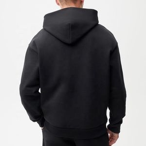 Hoodie manufacturer bulk thick cotton oversize <b>pullover</b> plain hooded sweatshirt custom heavyweight fleece hoodies for <b>men</b> - Product Image 2