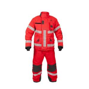 CE Certified Waterproof Reflective High Visibility <b>Flame</b>-Retardant Industrial Work Coverall Safety Uniform - Product Image 1