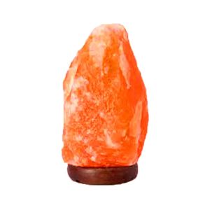 Lámpara de Sal Rosa del Himalaya Hecha a Mano, Purificadora de Aire, Empaque Personalizado, Base de Madera en Forma de Pirámide, Decoración para el Hogar, Regalos, Artesanía Natural - Product Image 2