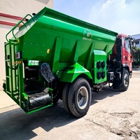 Nouveau système de récupération de fumier vert pour litière de vache HINDA ZPJ-8 180HP pour l'épandage de matériau de matelas de stalles de vaches