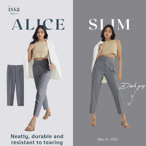 Alice da donna pantaloni Slim a vita alta moderni pantaloni elasticizzati Casual stampati modello traspirante ufficio tutti i giorni OEM all'ingrosso - Product Image 4
