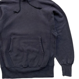 Sudadera con capucha negra lavada Sun Faded, Jersey de algodón pesado de gran tamaño, Sudadera con capucha, ropa de calle Unisex, logotipo personalizado, fabricantes OEM - Product Image 5