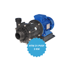 Pompe centrifughe magnetiche affidabili modello ht2 31 PVDF con motore elettrico 3kw IEC 100 2P in plastica per pompa dell'acqua acidi - Product Image 1