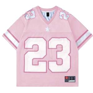 <b>Top</b> Trending Sublimated Design Training Wear Custom Made Team Name And Number Quick Dry Retro Mesh Polyester Football Jersey - Product Image 1