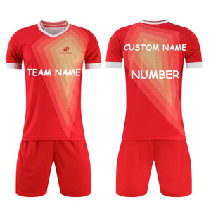 Camisetas y Conjuntos de Uniformes de Fútbol Personalizados con Sublimación 100% Poliéster de la Mejor Calidad de Pakistán, Venta al Por Mayor de Fábrica - Product Image 1