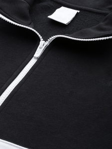 ชุดแทรคสูทผู้ชายแบบมีซิป สีสันตัดกัน สไตล์สตรีทแวร์ แจ็คเก็ตและกางเกงจ็อกเกอร์ สำหรับฤดูหนาว สวมใส่สบาย ผลิตโดย Marfa International - Product Image 5