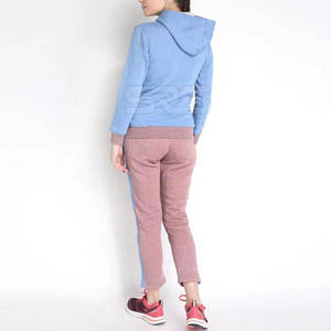 ชุดวิ่งออกกำลังสำหรับผู้หญิงชุดวิ่งผ้าฝ้ายโลโก้ออกแบบได้ตามต้องการ - Product Image 2