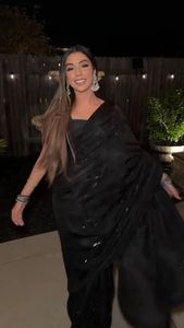 Saree ออกแบบที่สวยงามด้วยด้ายและลำดับการทำงาน - Product Image 6