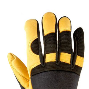 Premium Quality Soft <b>for</b> Lining Heat Resistance Grain Anti-Static 14 Inch Work Welding Safety Gloves <b>for</b> Cycling Ski Sports - Product Image 3