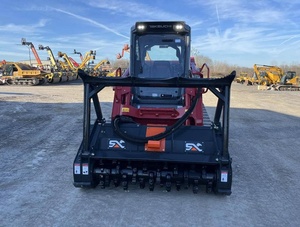 Nouvelle chargeuse compacte TAKEUCHI TL12V2 avec moteur Kubota, accessoire chenillé et broyeurs forestiers, composants principaux inclus - Product Image 6