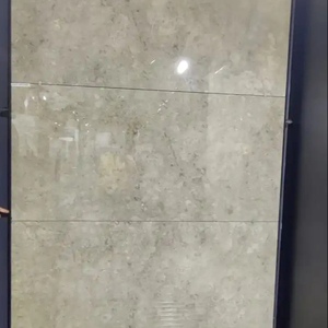 Dernière dalle de carrelage en porcelaine polie émaillée blanche grande dalle de sol 80x160cm intérieur moderne chambre antibactérien qualité AAA - Product Image 1