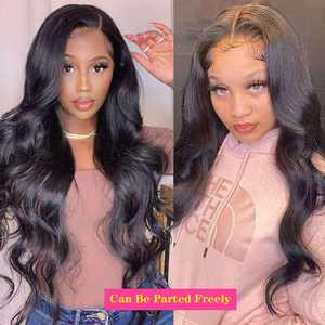 Loose Deep Virgin Human Hair HD <b>Lace</b> <b>Wig</b> With Natural Cuticle Alignment, Shed Free Strands And Pre Plucked Hairline - Product Image 6