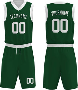 ชุดบาสเก็ตบอลแขนกุดฤดูร้อน คุณภาพดีเยี่ยม แบบกลับด้านได้ พิมพ์ลายแบบซับลิเมชั่น ระบายอากาศ แห้งเร็ว ป้องกันแบคทีเรีย ป้องกันรังสียูวี - Product Image 1